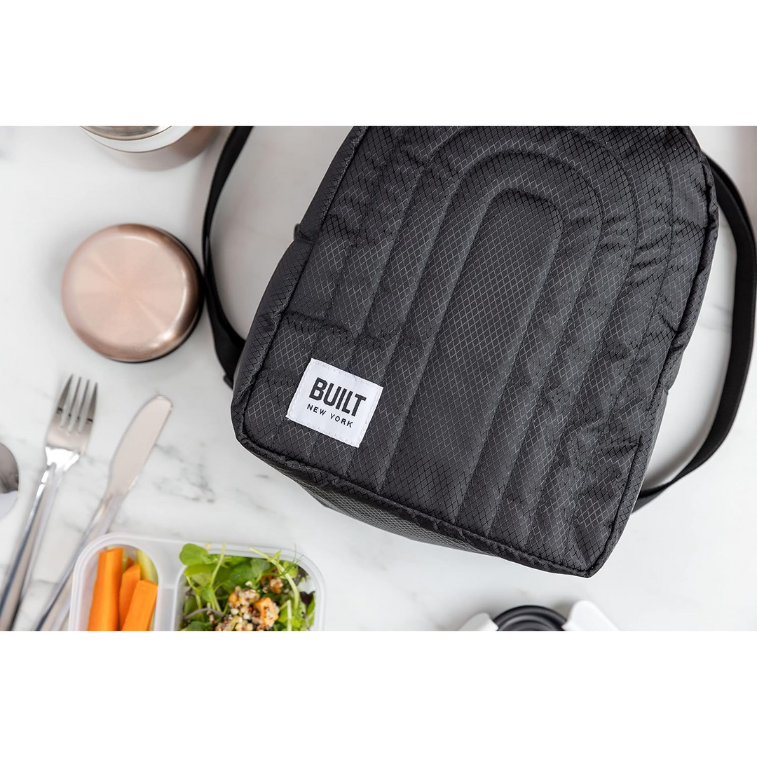 Built Puffer Rucksack Cool Bag - Black