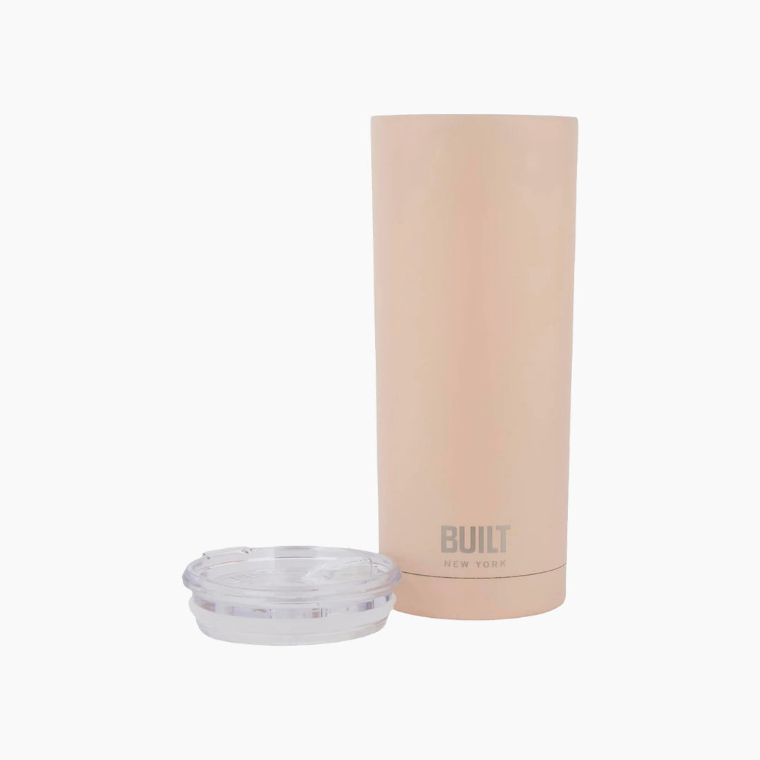 BUILT 20 oz pale pink thermal travel mug