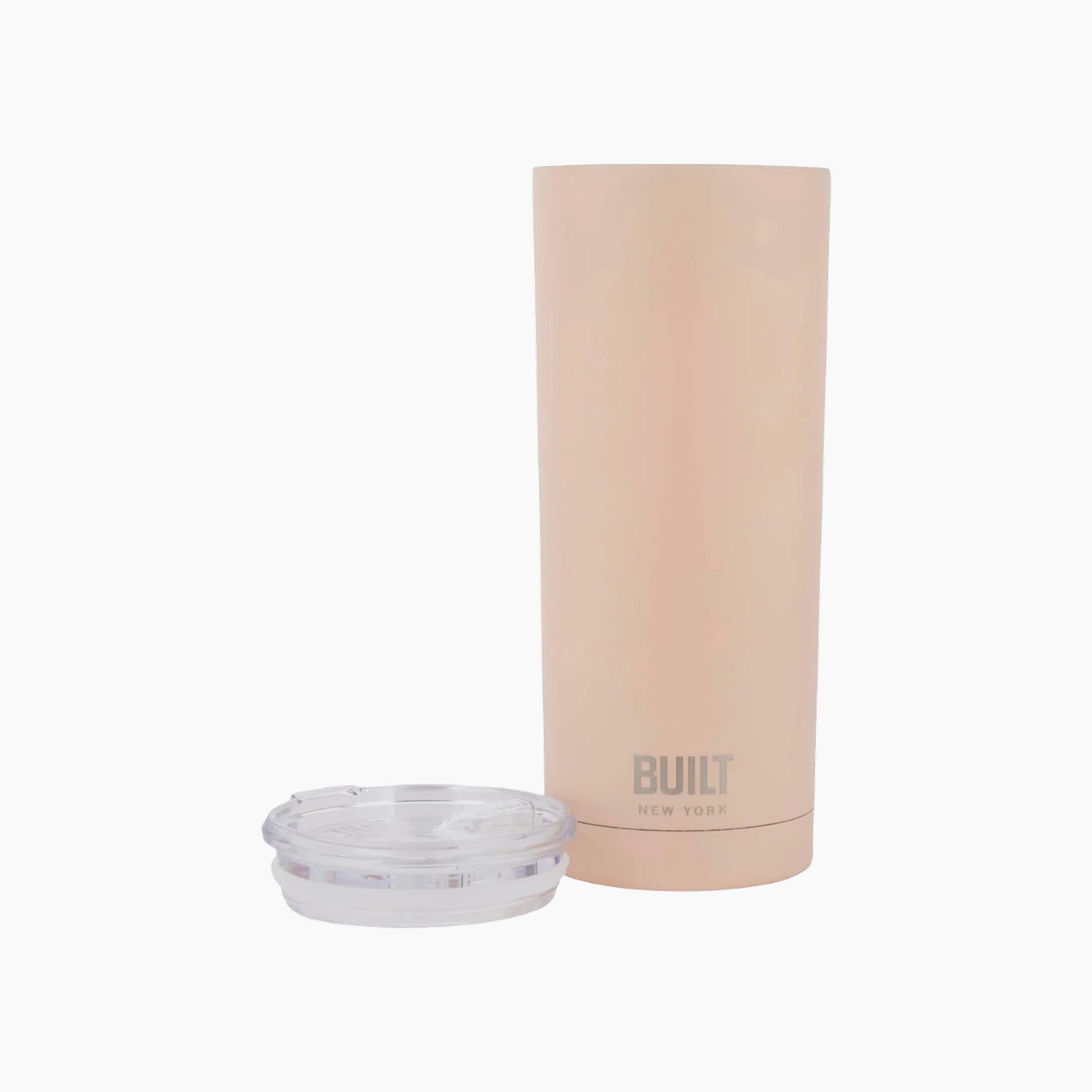 BUILT 20 oz pale pink thermal travel mug