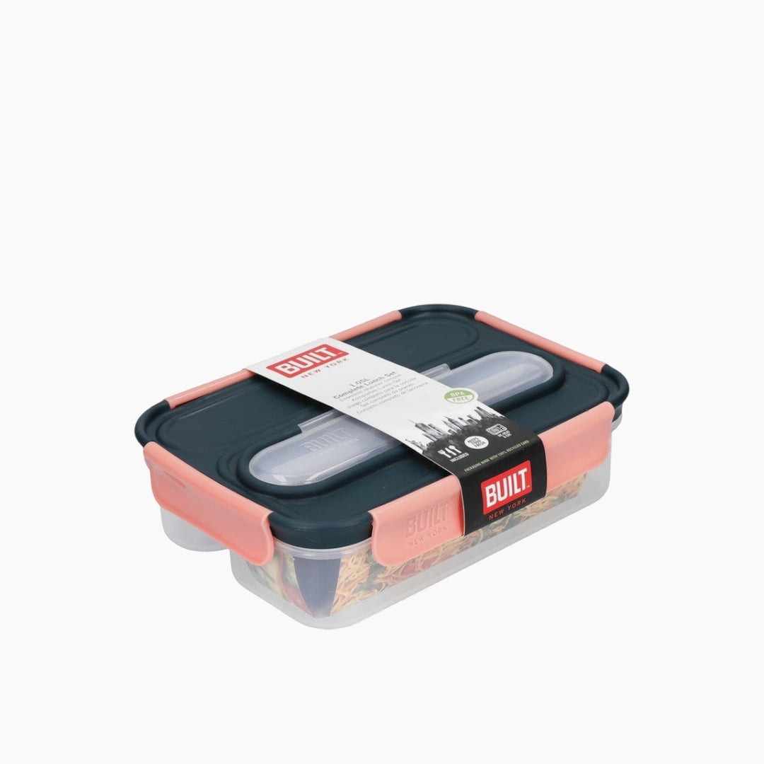 Built Lunch Box with Cutlery - 1 L