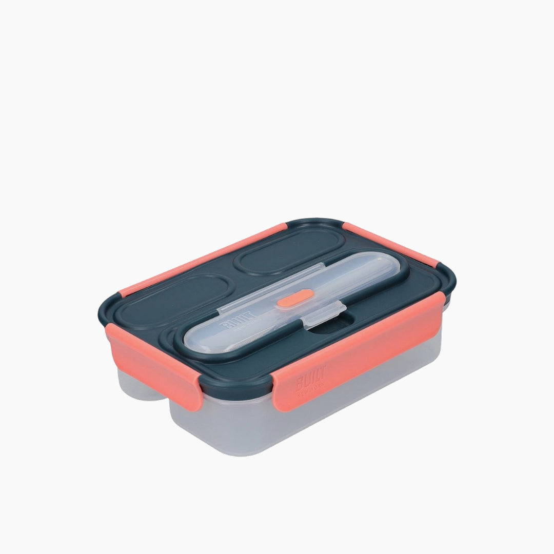 Built Lunch Box with Cutlery - 1 L