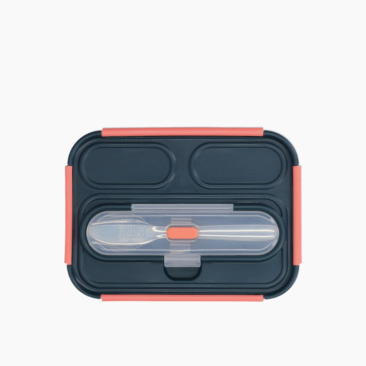Built Lunch Box with Cutlery - 1 L