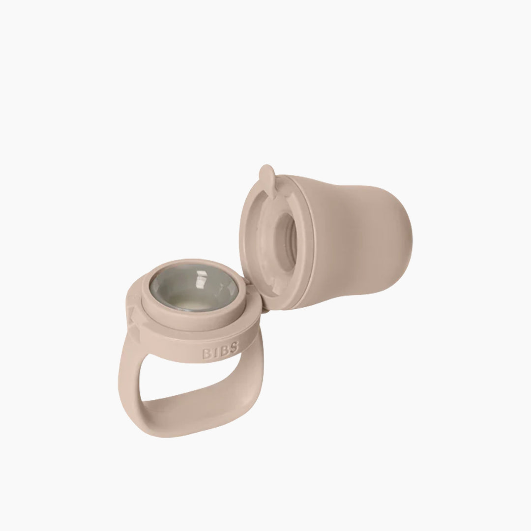 Bibs baby feeder in blush silicone