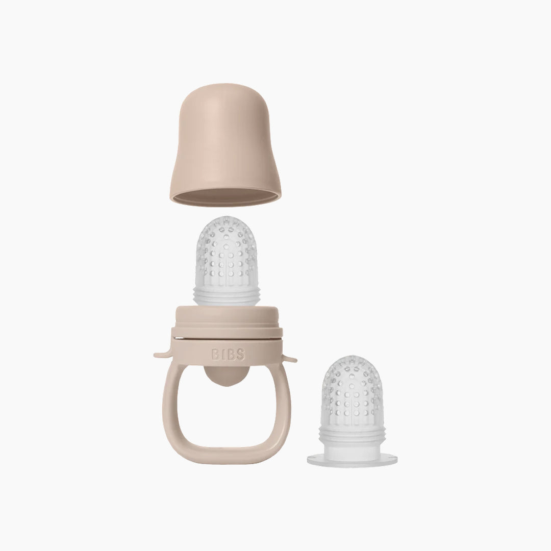 Bibs baby feeder in blush silicone