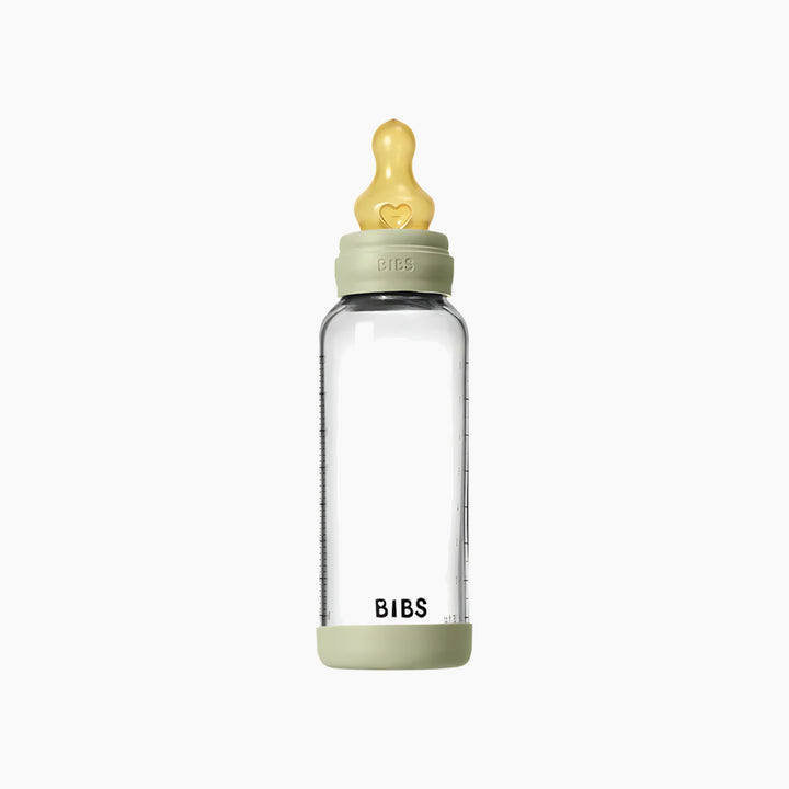 Bibs Baby Glass Bottle Set 240Ml Latex
