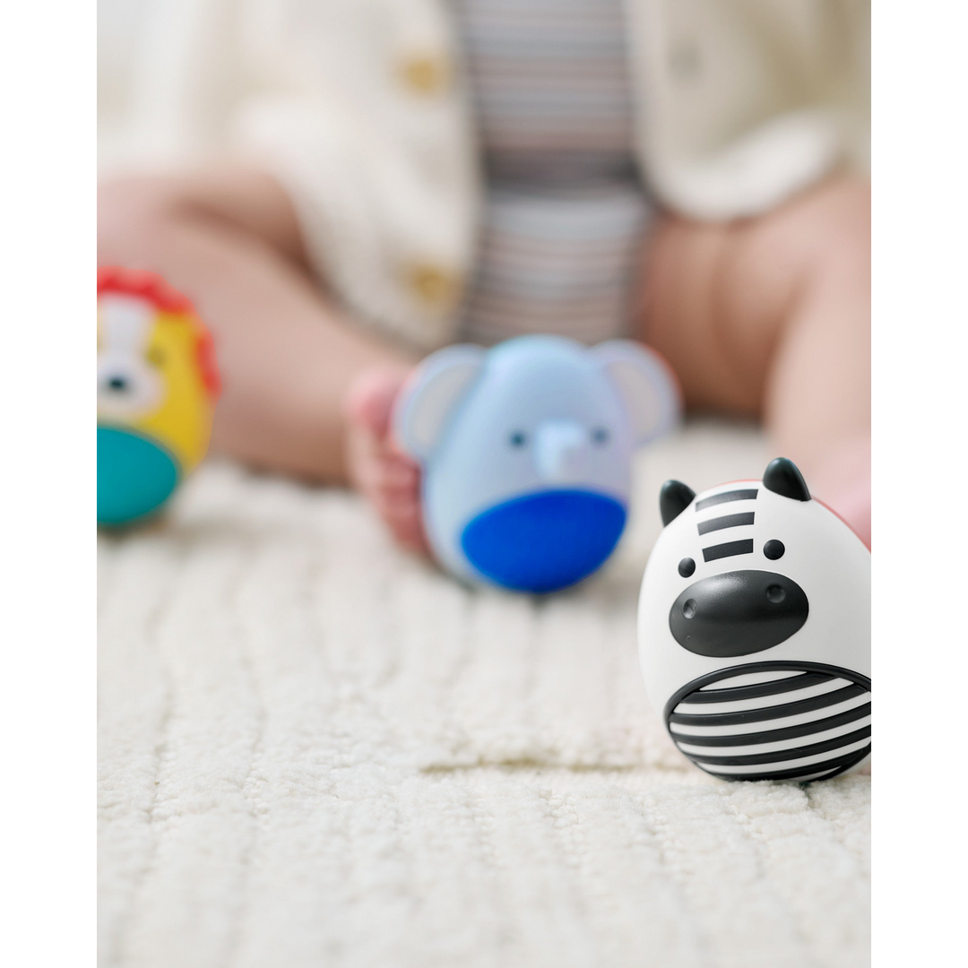 Skip Hop Baby Jungle Beats Baby Egg Shaker Set of 3