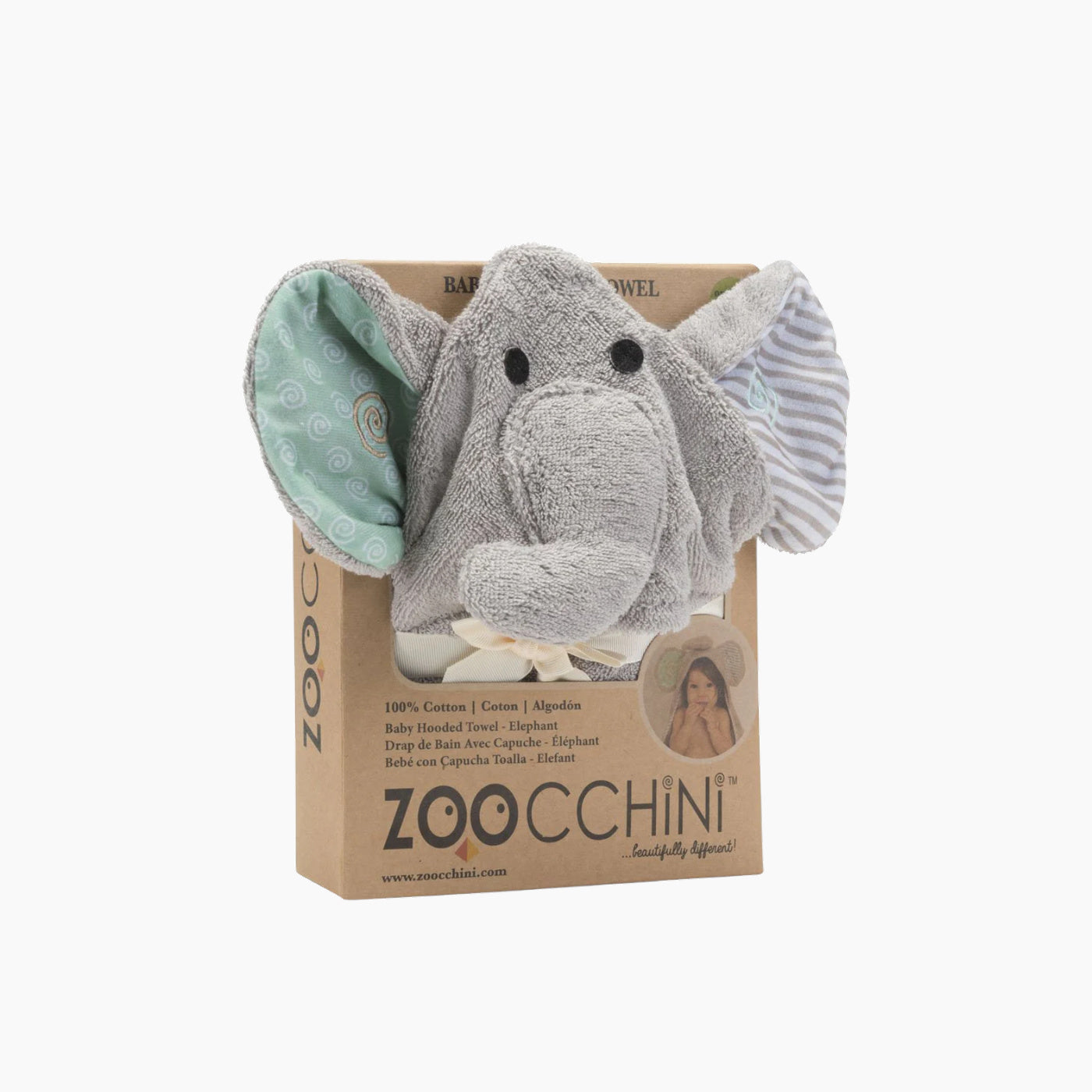 Zoocchini Baby Plush Terry Hooded Bath Towel Zoocchini Baby Plush Terry Hooded Bath Towel