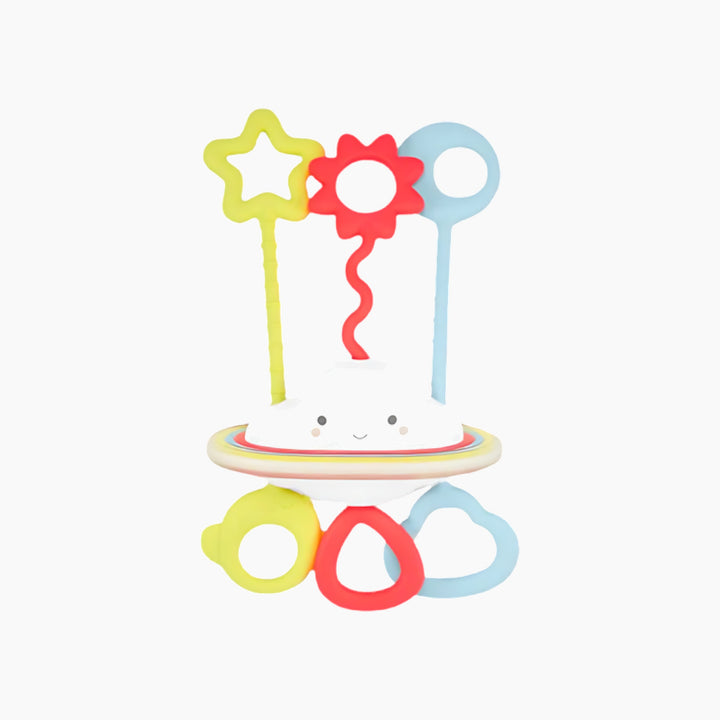 Skip Hop Baby Silver Lining Cloud Pull &amp; Play Baby Sensory Toy