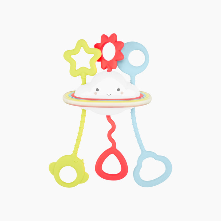 Skip Hop Baby Silver Lining Cloud Pull &amp; Play Baby Sensory Toy