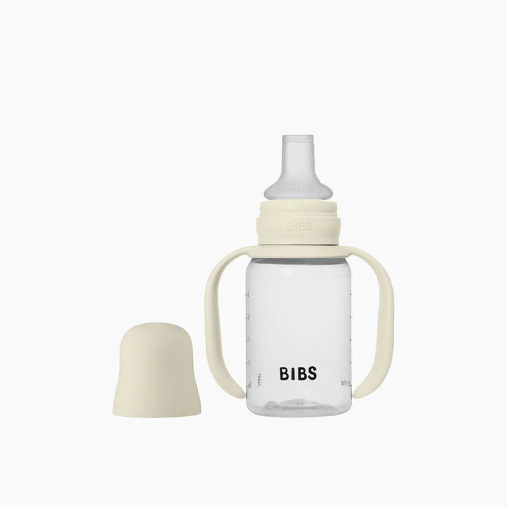 BIBS Baby Sippy Bottle Spout Silicone 150 ml - Ivory