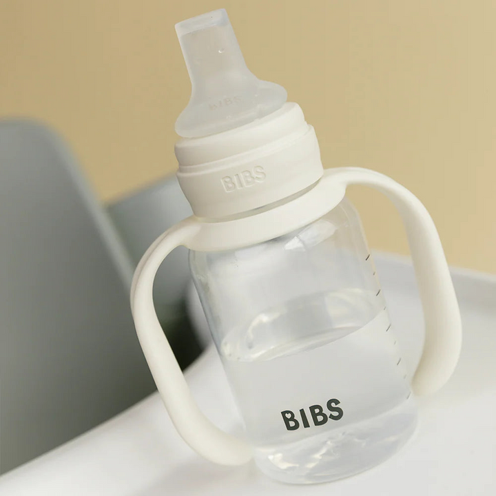 BIBS Baby Sippy Bottle Spout Silicone 150 ml - Ivory