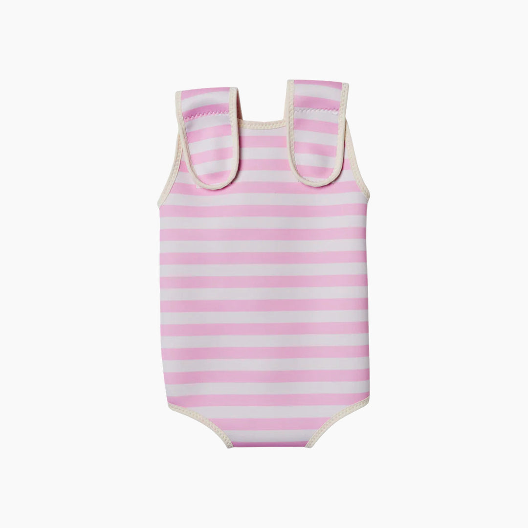 SunnyLife Baby Wetsuit - Poppy the Peach Pink Stripe - HUNA