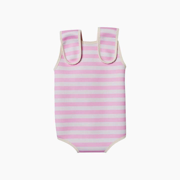 SunnyLife Baby Wetsuit - Poppy the Peach Pink Stripe - HUNA