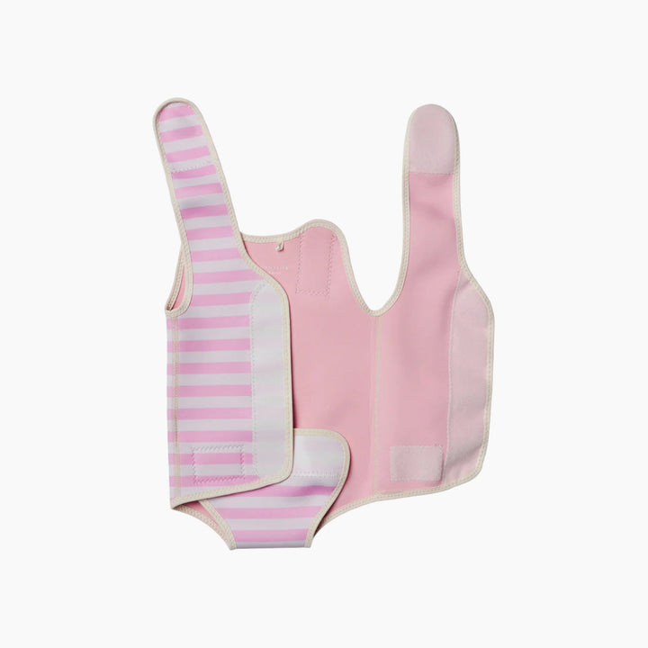SunnyLife Baby Wetsuit - Poppy the Peach Pink Stripe - HUNA