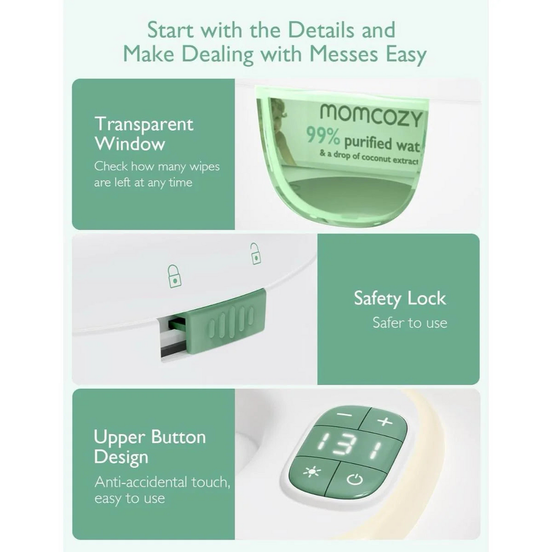 Momcozy Baby Wipes Warmer Max - Large Capacity