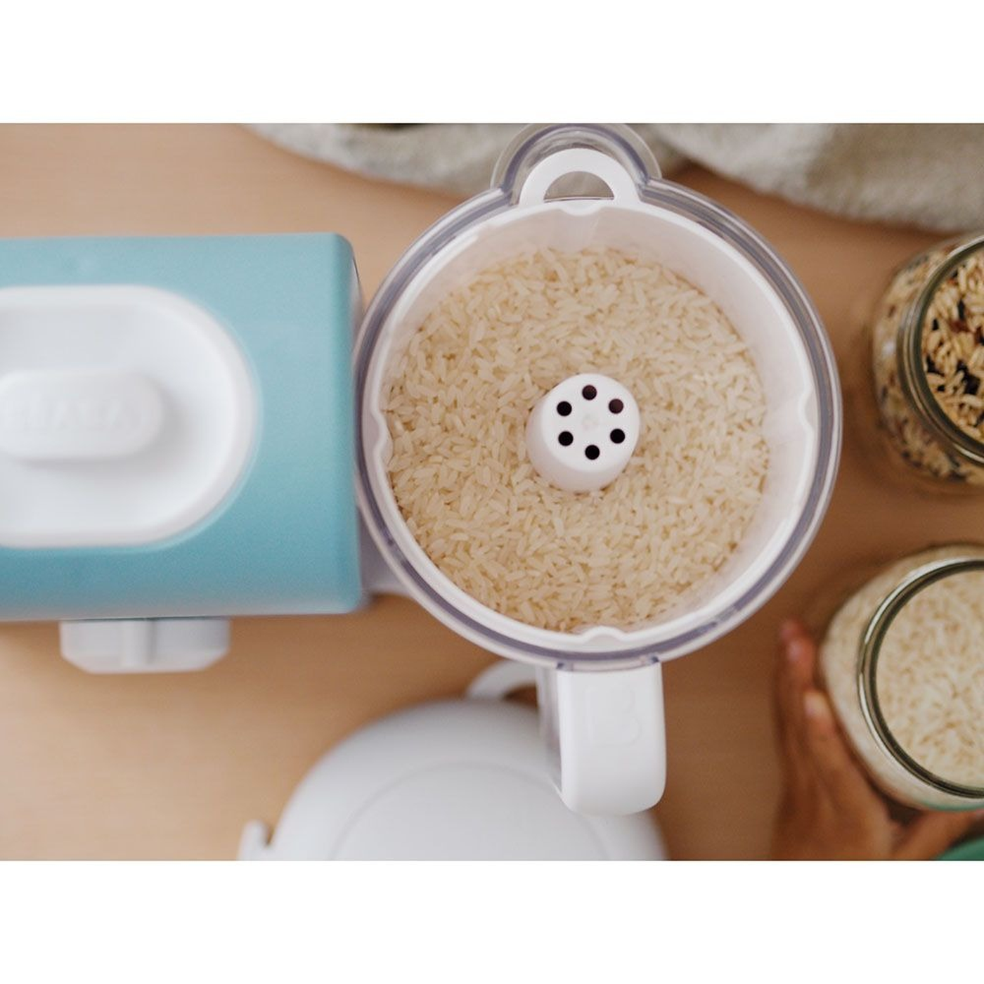 بيبا بيبي كوك إكسبريس طباخ باستا وأرز بيبا بيبي كوك إكسبريس طباخ باستا وأرز