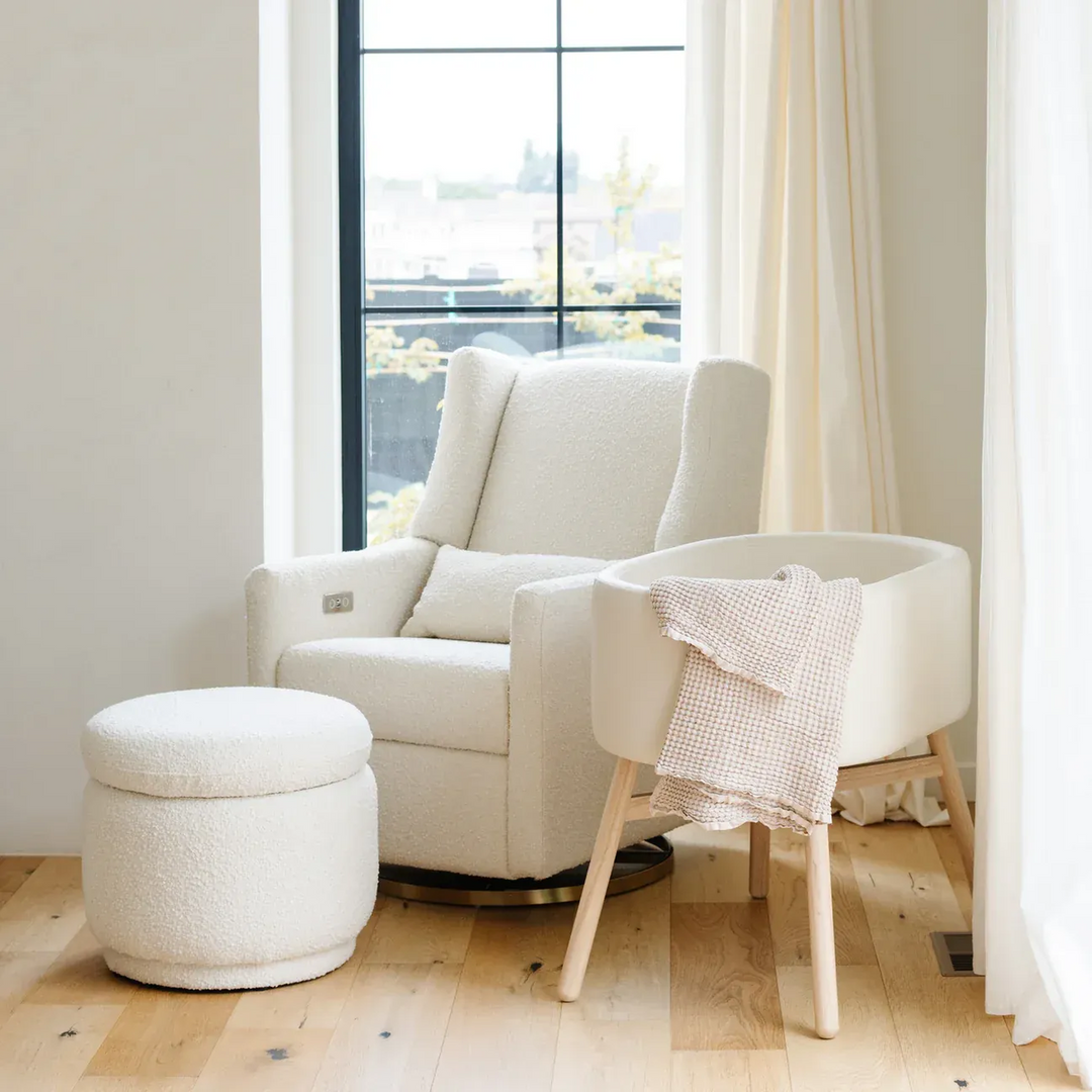 Babyletto x GATHRE Capsule Bassinet - Ivory