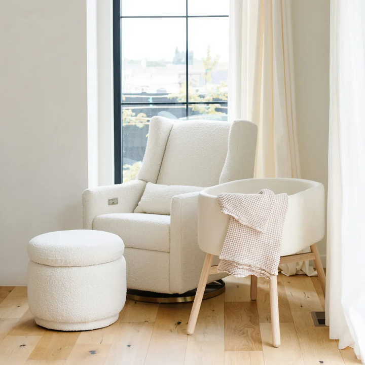 Babyletto x GATHRE Capsule Bassinet - Ivory