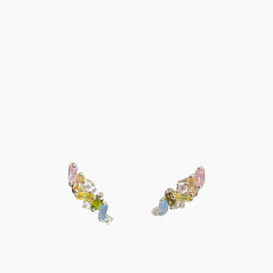 Thirteen Eight Baguette Bling Earrings