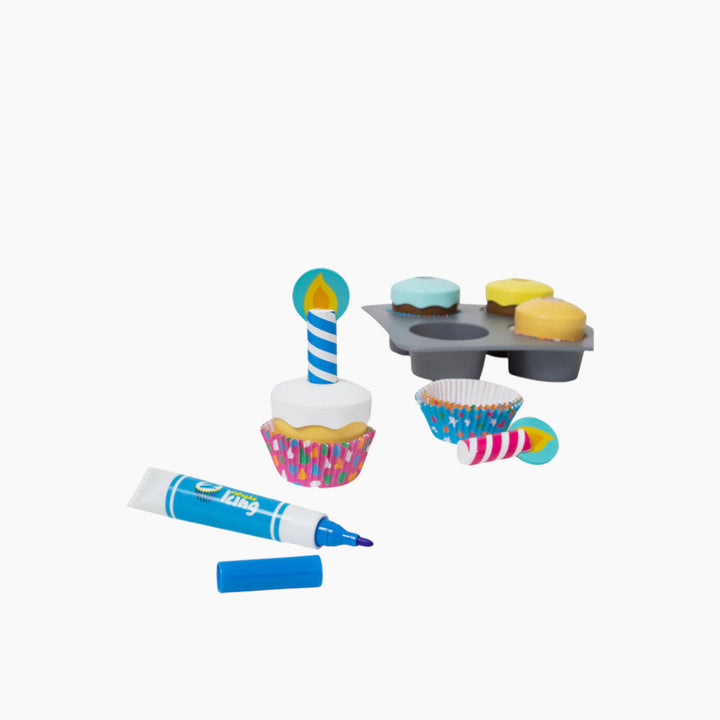 Melissa &amp; Doug Bake &amp; Decorate Cupcake Set