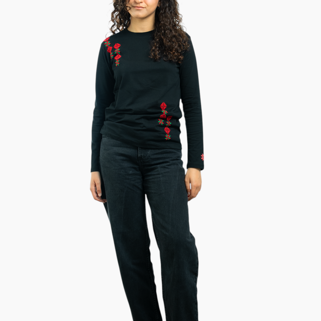 Balat Long Sleeve T-Shirt  (Tiles)