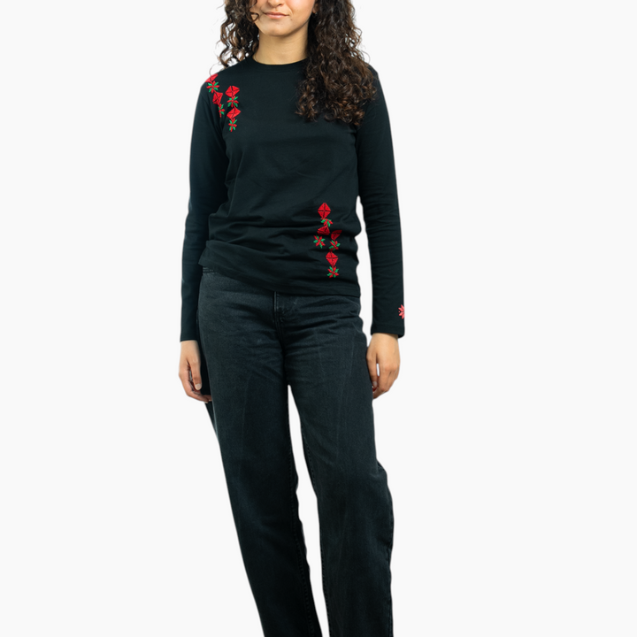 Balat Long Sleeve T-Shirt  (Tiles)