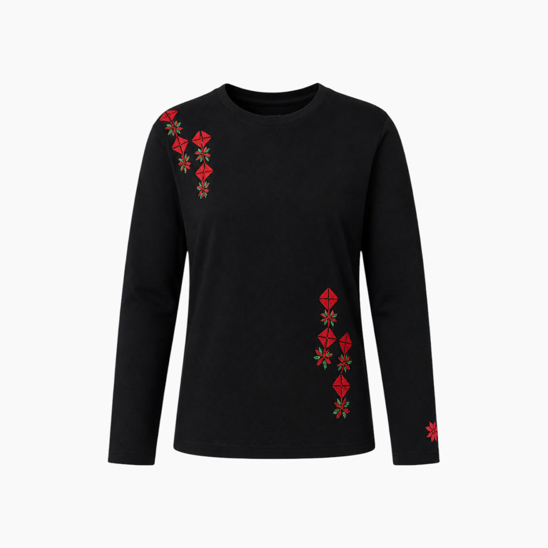 Balat Long Sleeve T-Shirt  (Tiles)