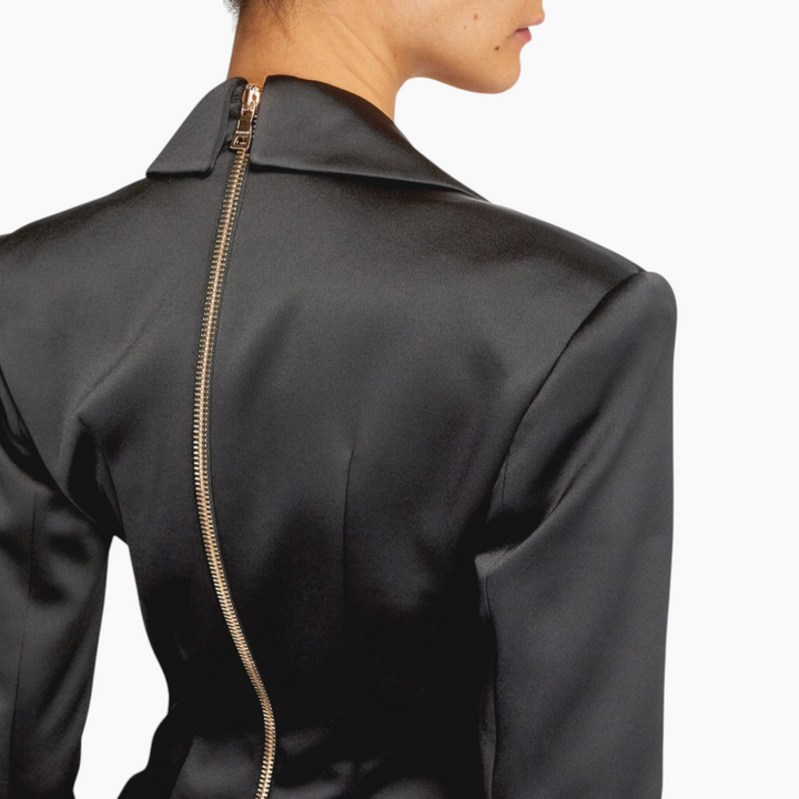 Balmain Black Blazer Bodysuit