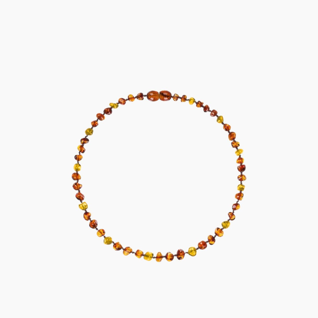 Baby Chic Fine Jewelry Baltic Amber Teething Necklace - HUNA