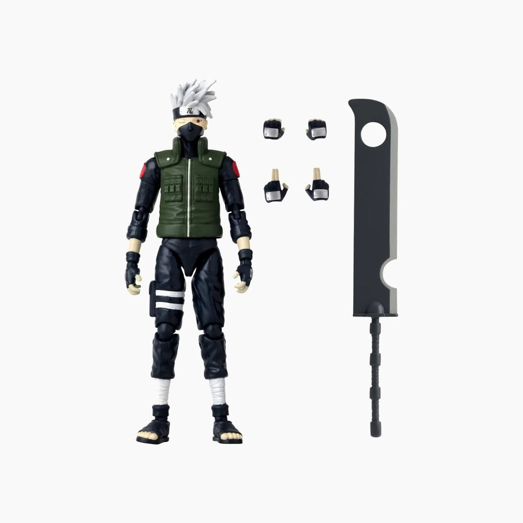 Bandai Naruto Kakashi Hatake Action Figure - HUNA
