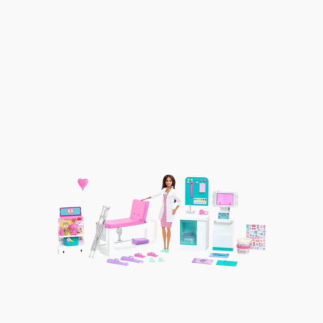 Mattel Barbie Careers Fast Cast Clinic Playset
