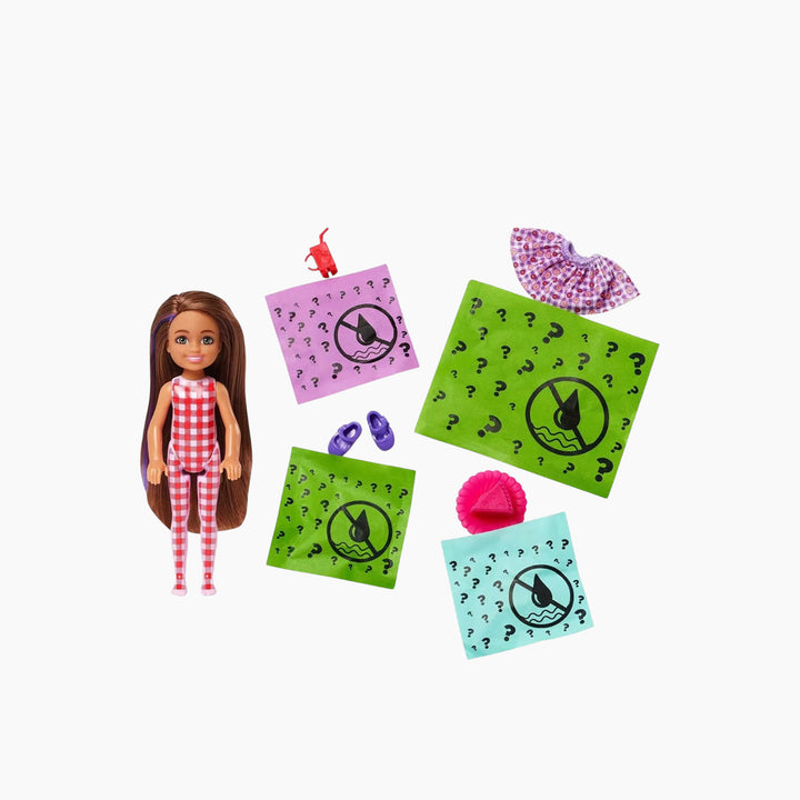 Mattel Barbie Color Reveal doll with surprise fashions and accessories