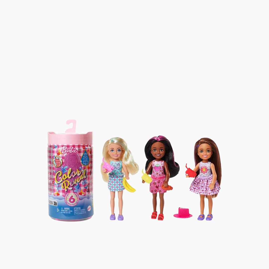 Mattel Barbie Color Reveal doll with surprise fashions and accessories