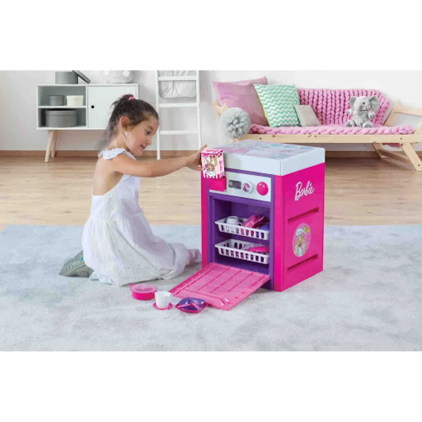 Dolu Barbie Dishwasher Toy Dolu Barbie Dishwasher Toy