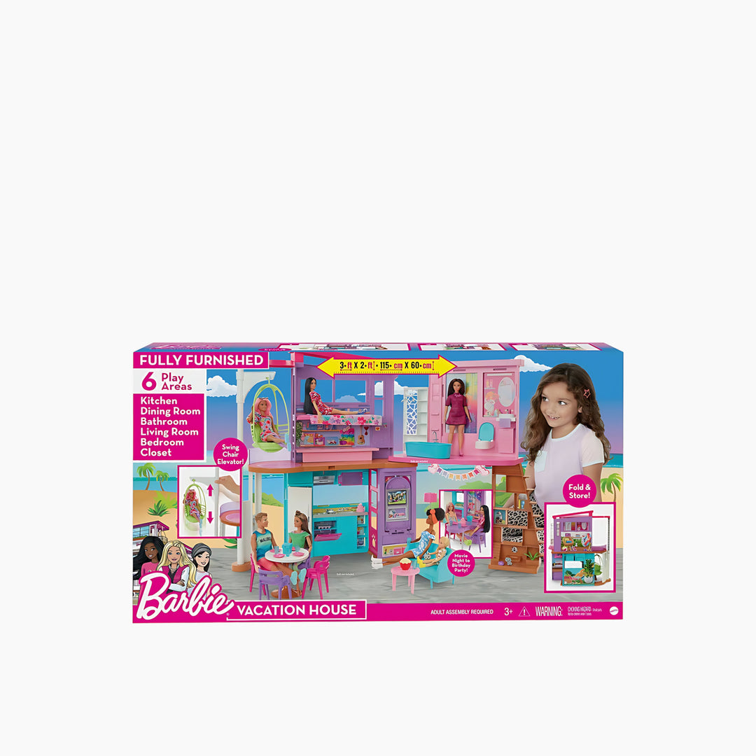 Mattel Barbie Malibu Vacation House Playset