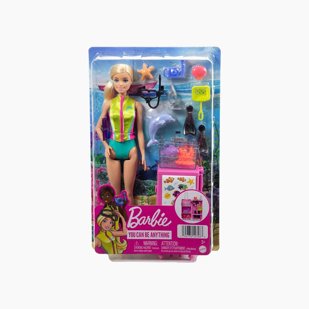Mattel Barbie Marine Biologist Doll And Playset