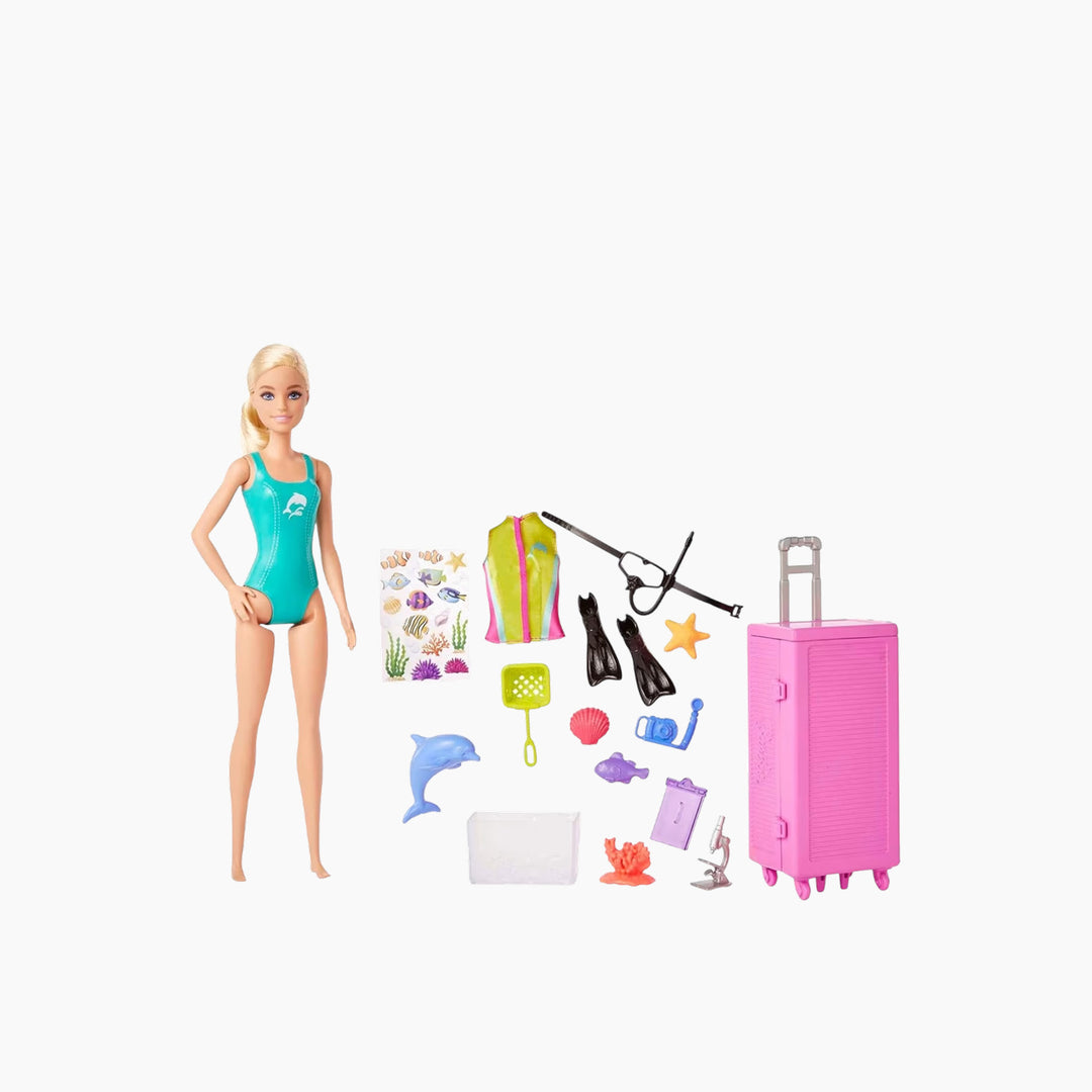Mattel Barbie Marine Biologist Doll And Playset