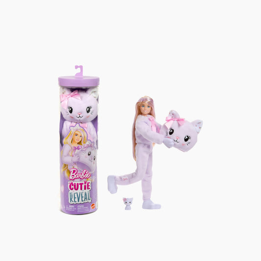 Mattel Barbie®️ Cutie Reveal Care Bears Sweet Bows series Blond