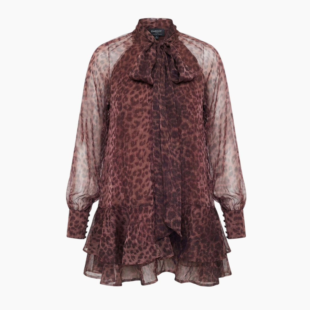 Bardot Adrie Babydoll Mini Dress