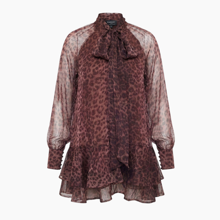 Bardot Adrie Babydoll Mini Dress