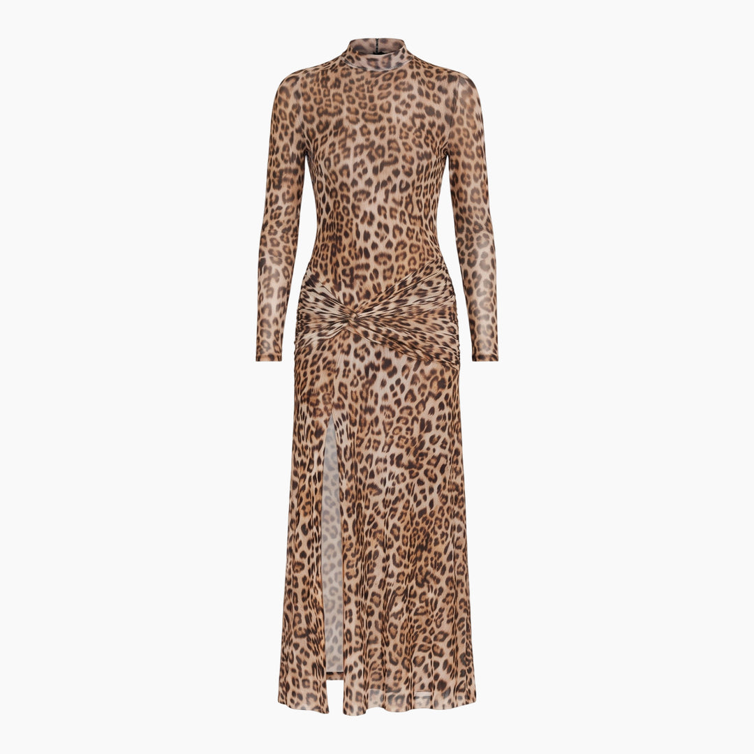 Bardot LEA Printed Mesh Midi Dress