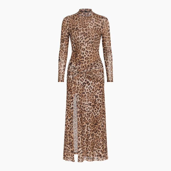 Bardot LEA Printed Mesh Midi Dress