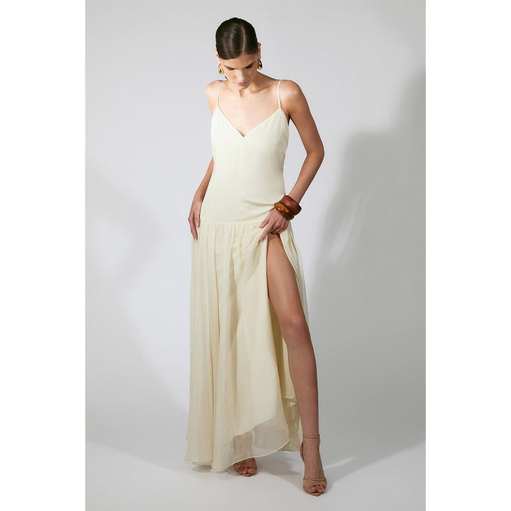 Bardot Linara Halter Neck Maxi Dress - HUNA