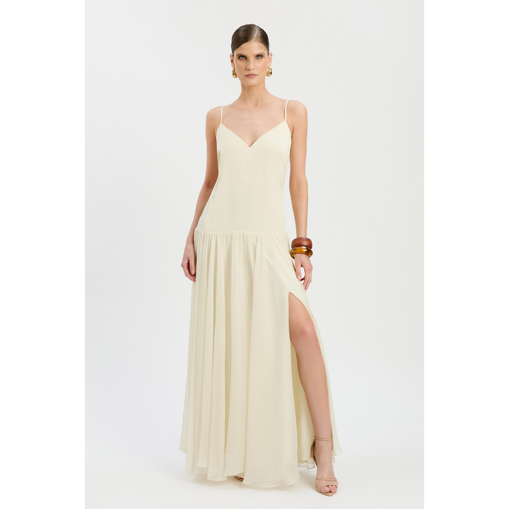 Bardot Linara Halter Neck Maxi Dress - HUNA