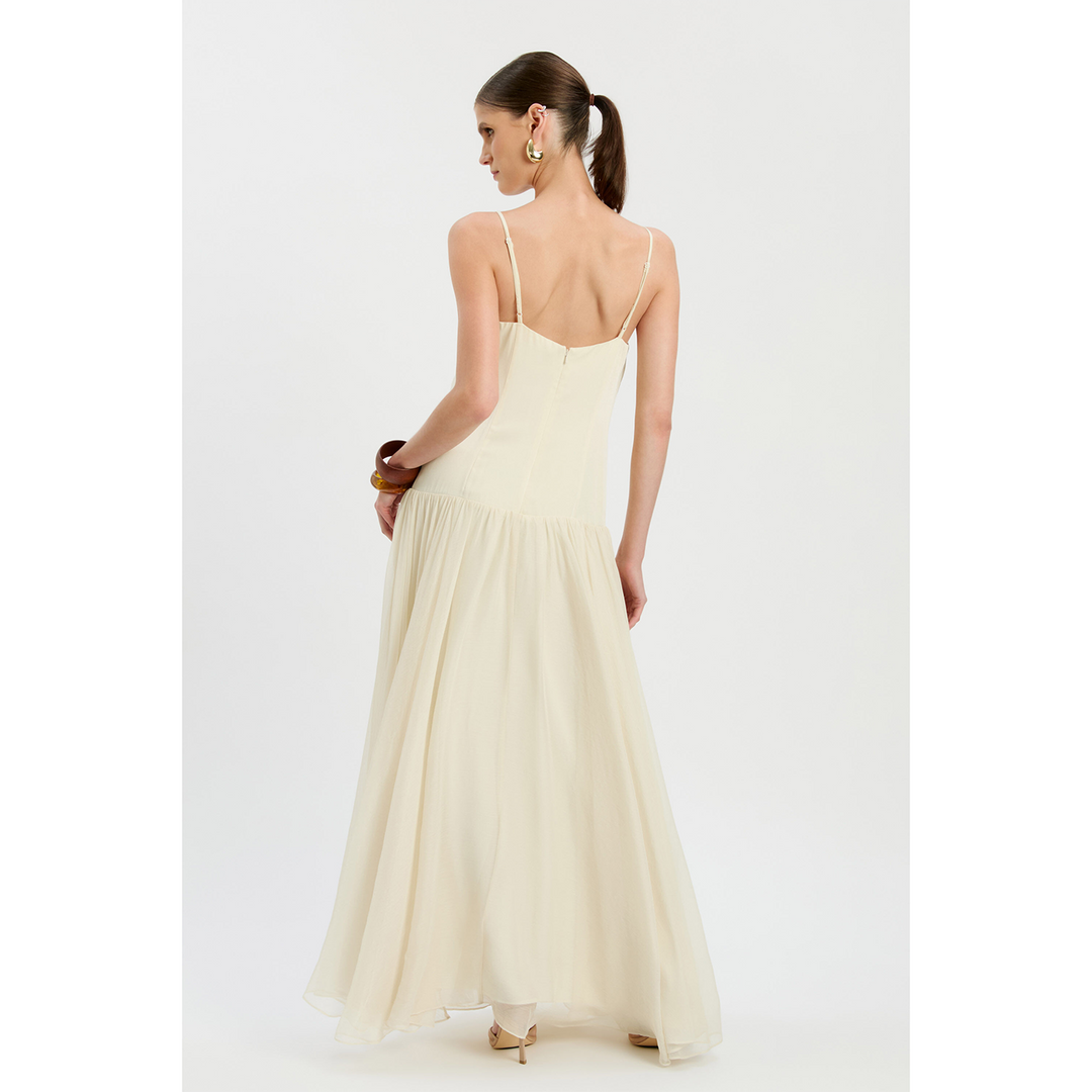 Bardot Linara Halter Neck Maxi Dress - HUNA