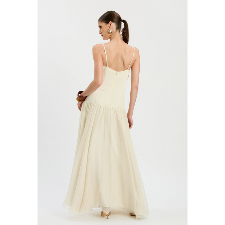 Bardot Linara Halter Neck Maxi Dress - HUNA