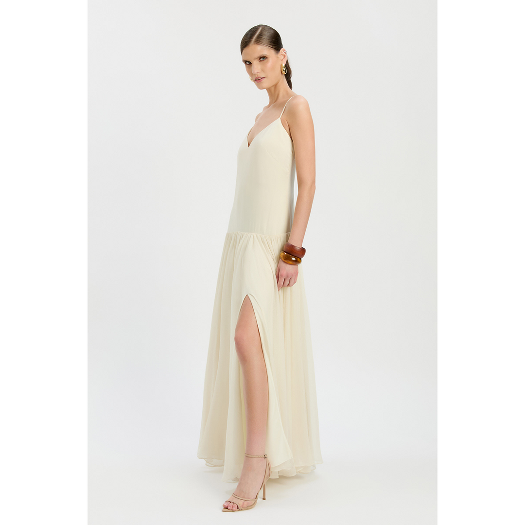 Bardot Linara Halter Neck Maxi Dress - HUNA