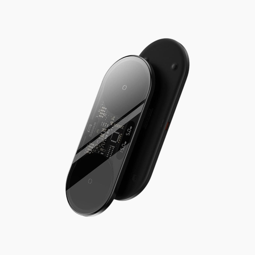 Baseus Digital LED Display 2-in-1 Wireless Charger