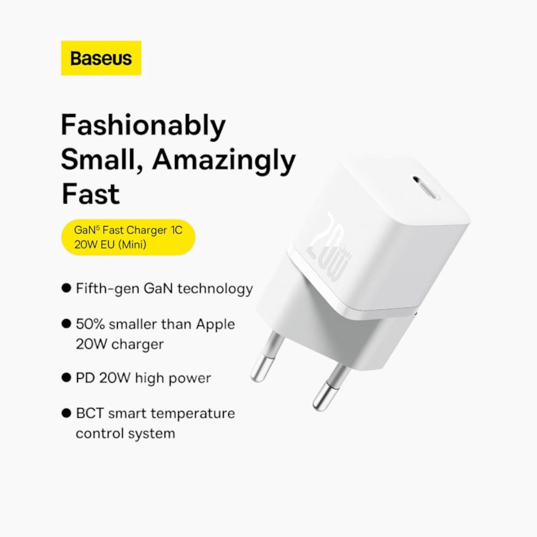 Baseus GaN5 Fast Charger 20W