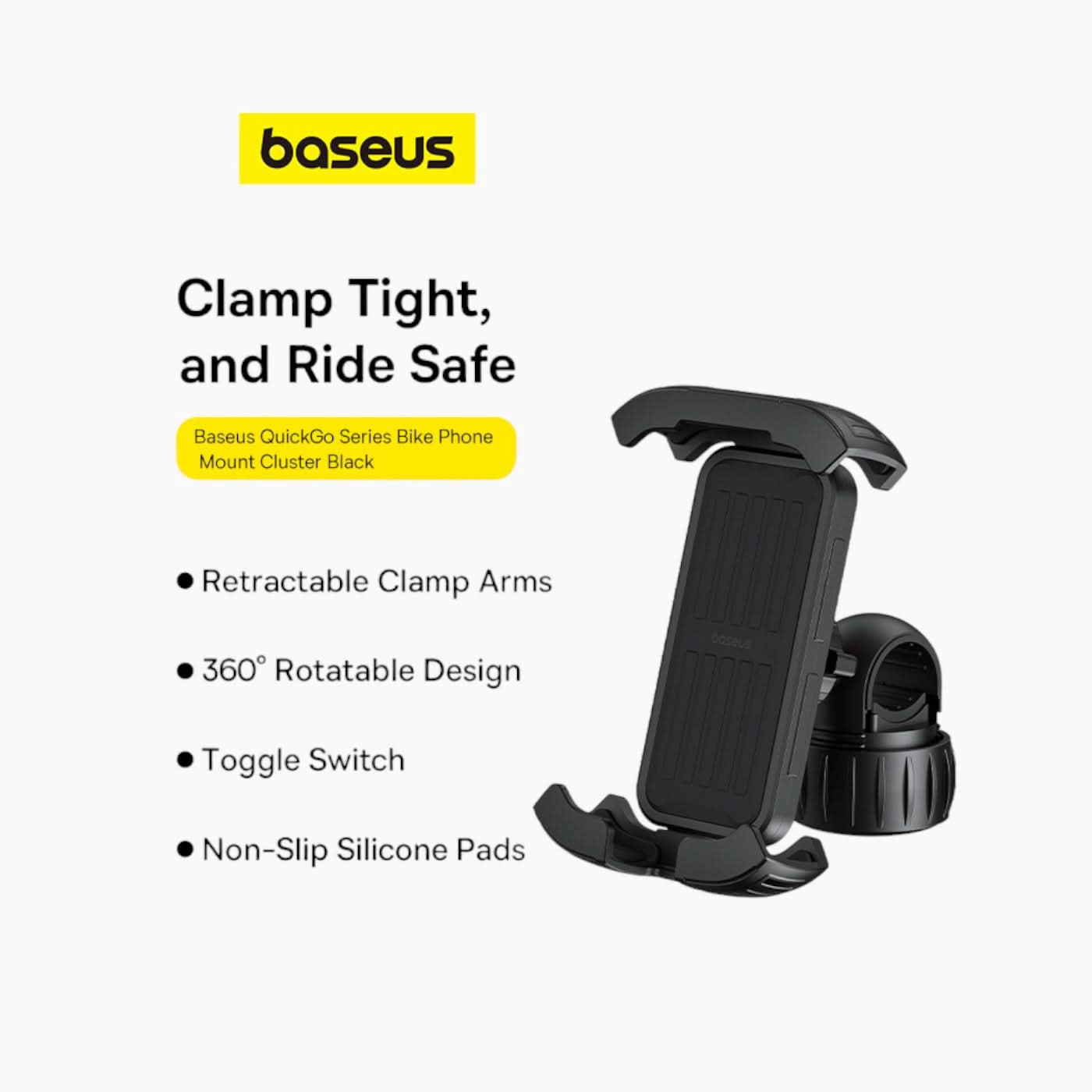 Baseus QuickGo Series Bike Phone Mount Baseus QuickGo Series Bike Phone Mount